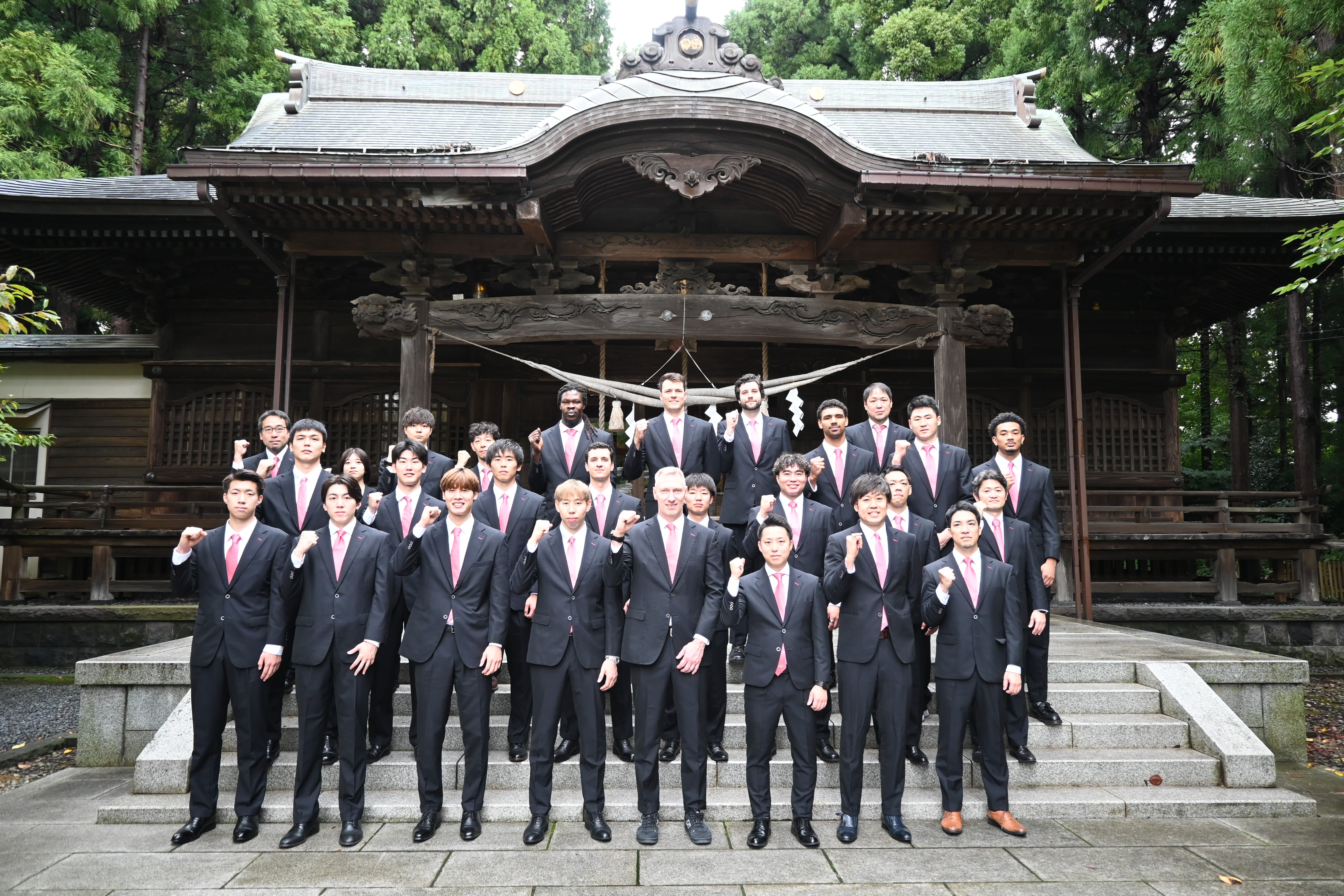 2026-27シーズンの必勝祈願を行いました