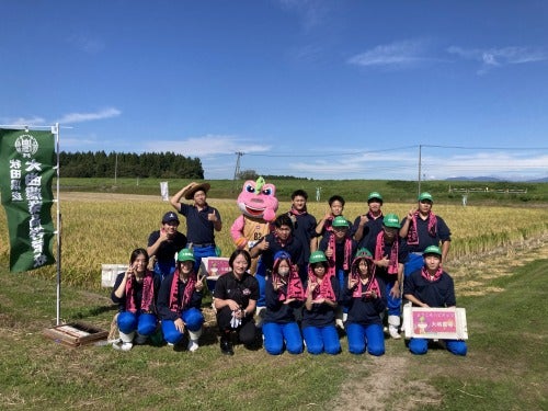ビッキーと集合写真