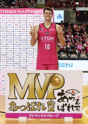 あっぱれMVP賞 ヤニー・ウェッツェル選手