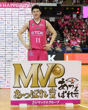 あっぱれMVP賞 ジャオ バイチン選手